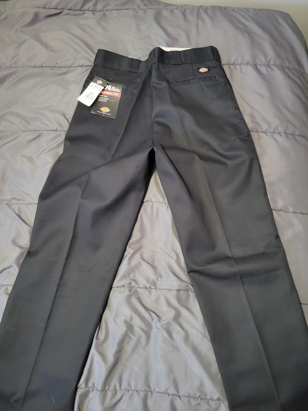 Dickies Men's Black Work Pants - Classic Fit